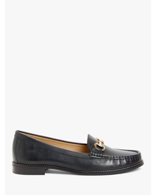 John Lewis Gray August Leather Moccasins