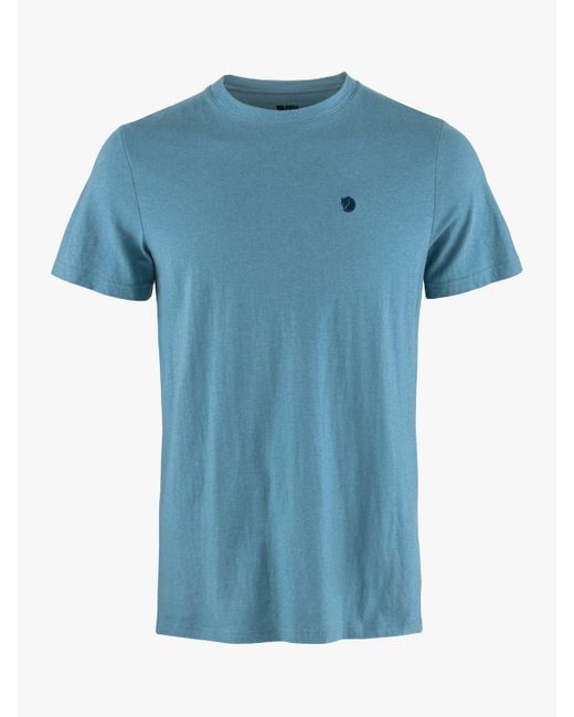 Fjallraven Blue Comfortable Short Sleeve T-shirt for men