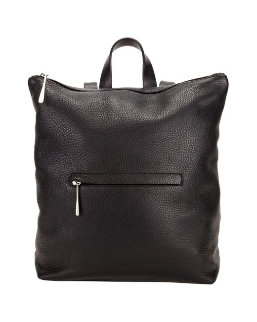Jigsaw Stevie Zip Backpack in Black Lyst UK