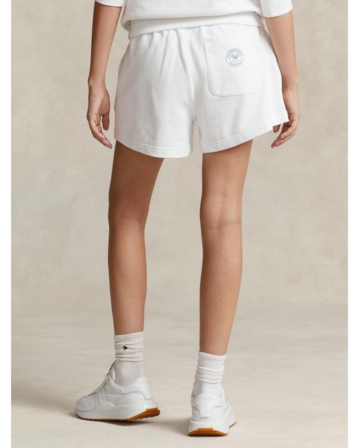 Ralph Lauren White Polo Wimbledon Shorts