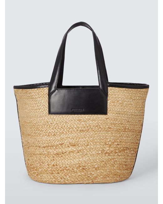 John Lewis Natural Large Jute Tote Bag