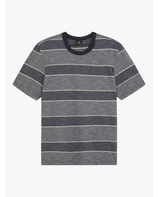 Paul Smith Gray Regular Fit Short Sleeve T-shirt for men