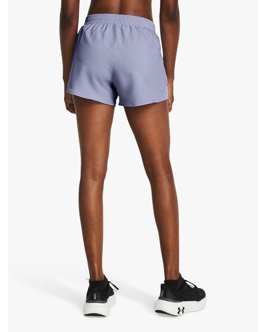 Under Armour Blue Fly-by 3" Shorts