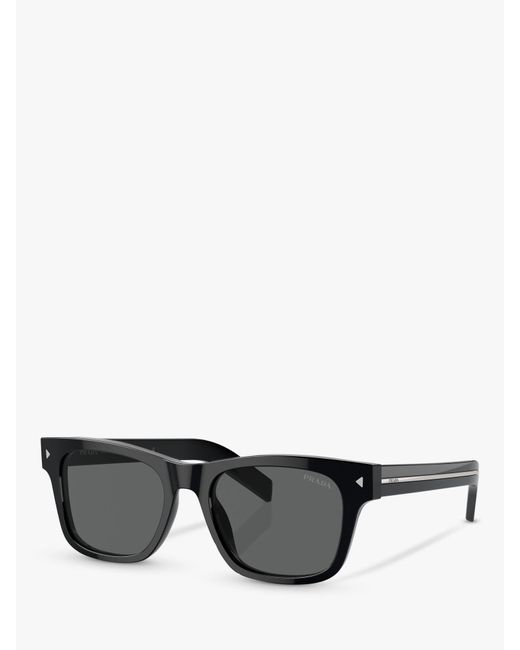 Prada Gray Pr A17s D-frame Sunglasses for men