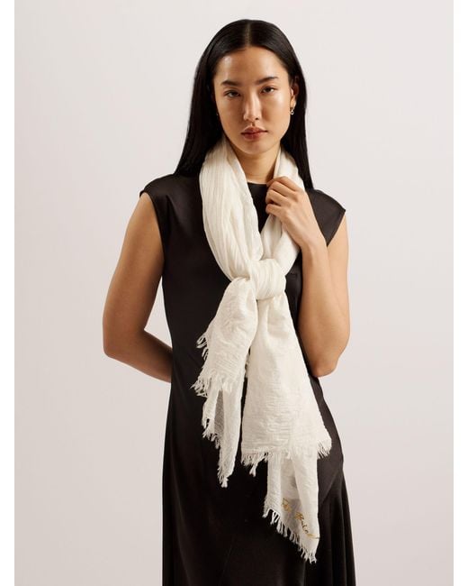 Ted Baker Natural Keliee Scarf
