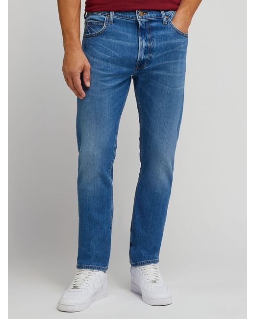 Lee Jeans Blue Rider Slim Fit Denim Jeans for men