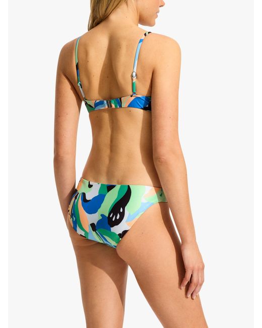 Seafolly Blue Rio Hipster Bikini Bottoms