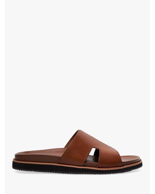 Dune Brown Insight Chunky Sole Sandals for men