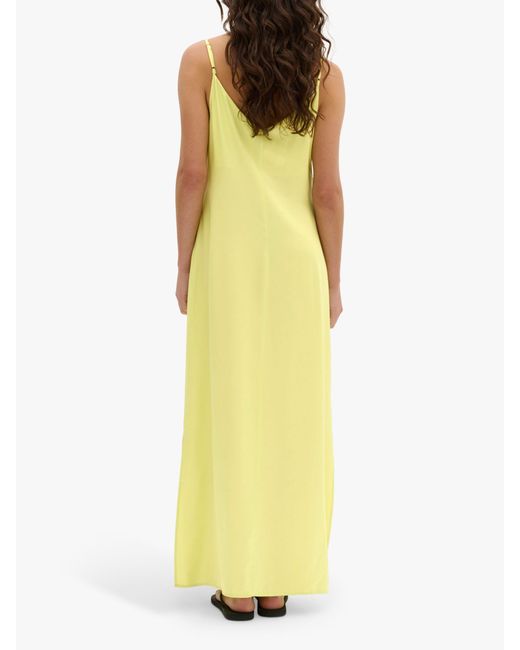 My Essential Wardrobe Yellow Estelle Maxi Slip Dress