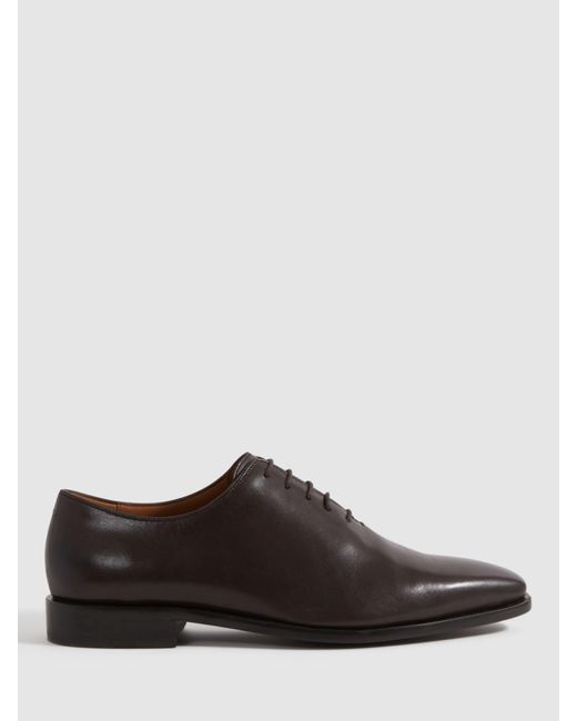 Reiss Brown Mead Lace Up Formal Shoes for men