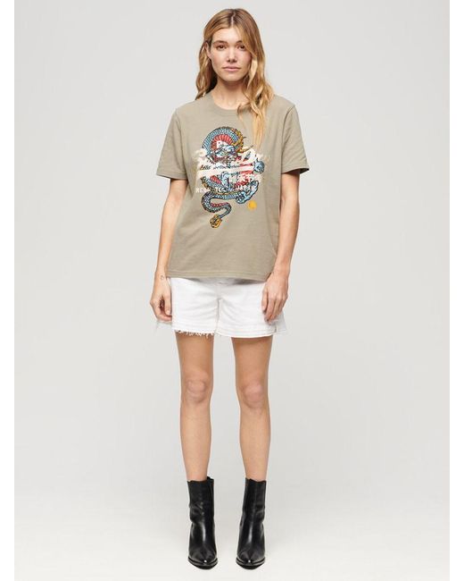 Superdry Multicolor Tokyo Relaxed T-shirt