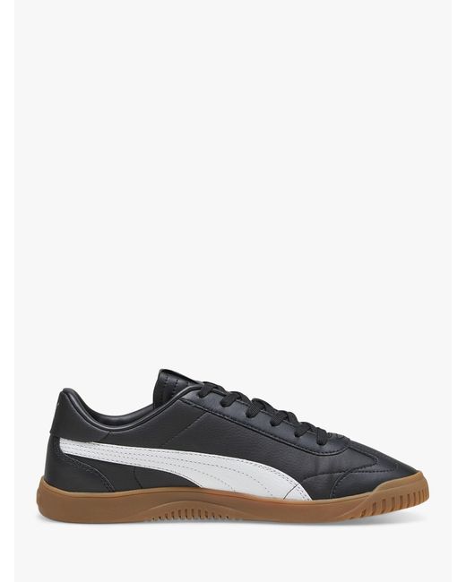 PUMA Multicolor Club 5v5 Leather Lace Up Trainers for men