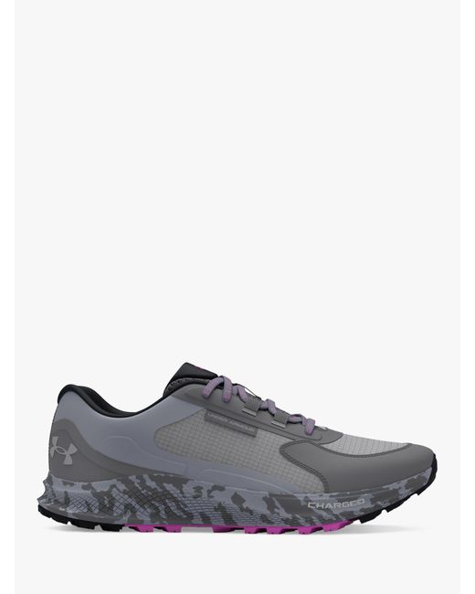 Under Armour Gray Bandit Trail 3 Running Shoes