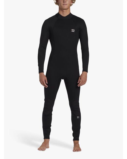 Billabong Black Back Zip Long Sleeve Wetsuit for men