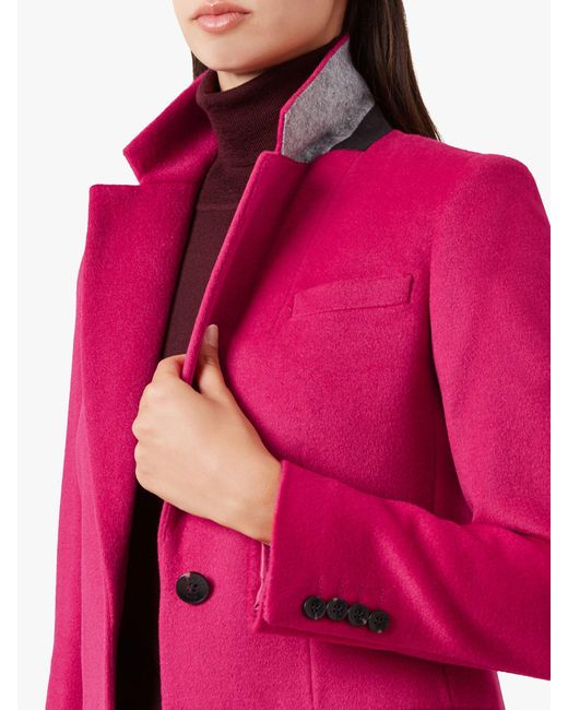 Hobbs pink cheap tilda coat