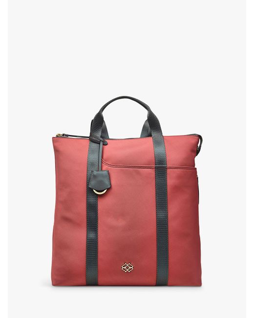 Radley Red 24/7 Medium Zip Top Backpack