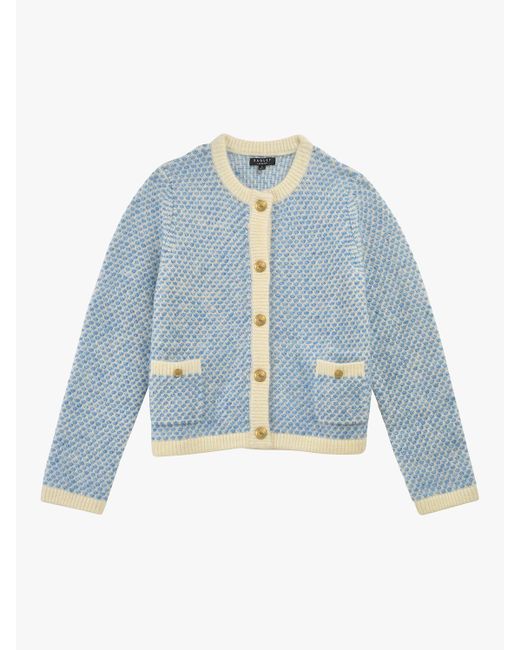 Radley Blue Sloane Street Knitted Jacket