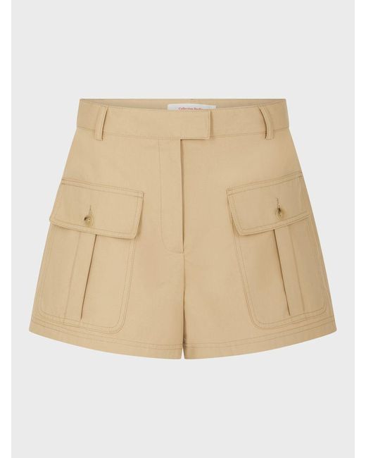Gerard Darel Natural Clemy Cotton Shorts
