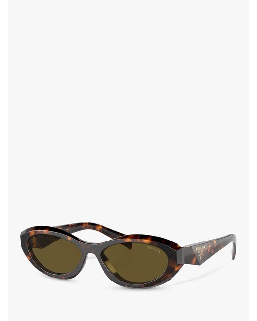 Prada Multicolor Pr 26zs Irregular Sunglasses
