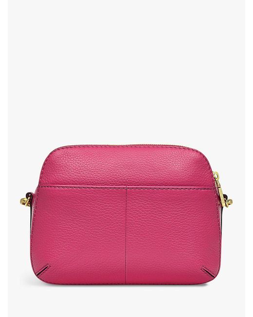 Radley Pink Dukes Place Leather Cross Body Bag