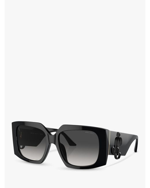 Jimmy Choo Black Jc5006u Square Sunglasses