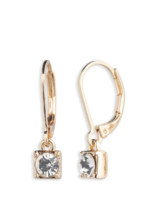 Ralph Lauren Metallic Lauren Annalise Crystal Drop Earrings