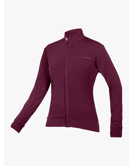 Endura Purple Xtract Roubaix Long Sleeve Jersey