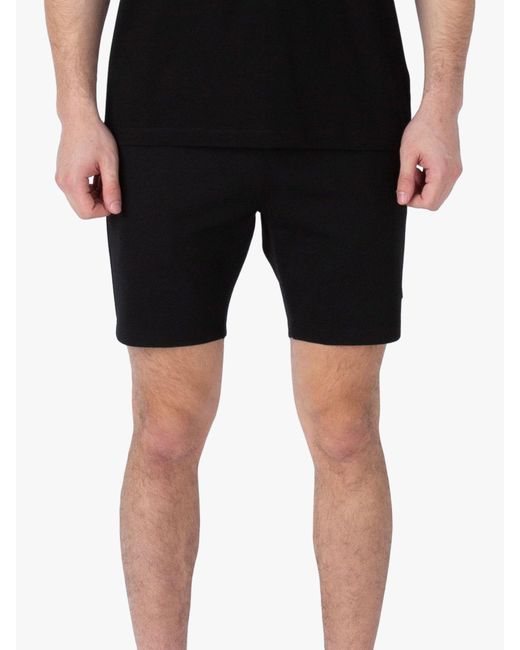 Luke 1977 Black Vegas Sweat Shorts for men