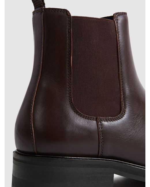 Reiss Brown Chiltern Chelsea Boots for men