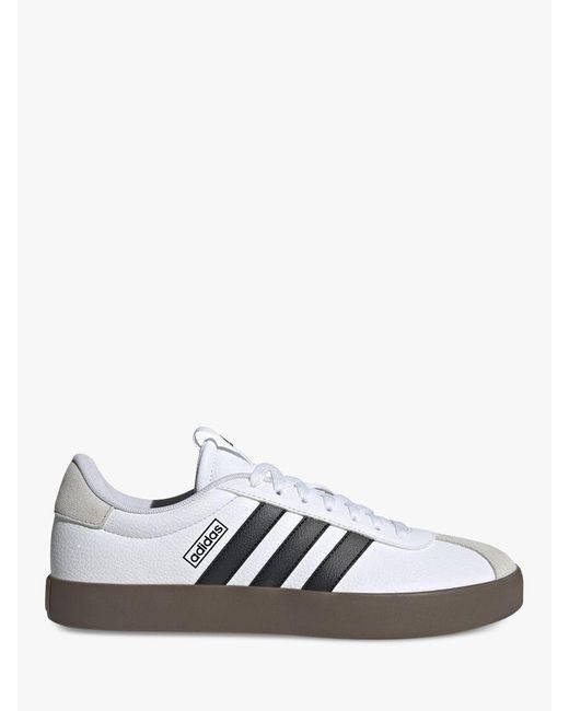 Adidas White Vl Court 3.0 Trainers for men