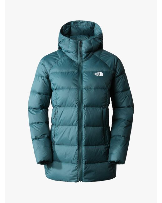 The North Face Hyalite Down Water Repellent Hooded Jacket in Blue Lyst UK