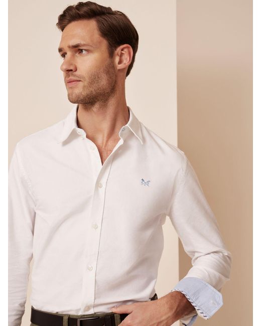 Crew Natural Slim Fit Oxford Shirt for men