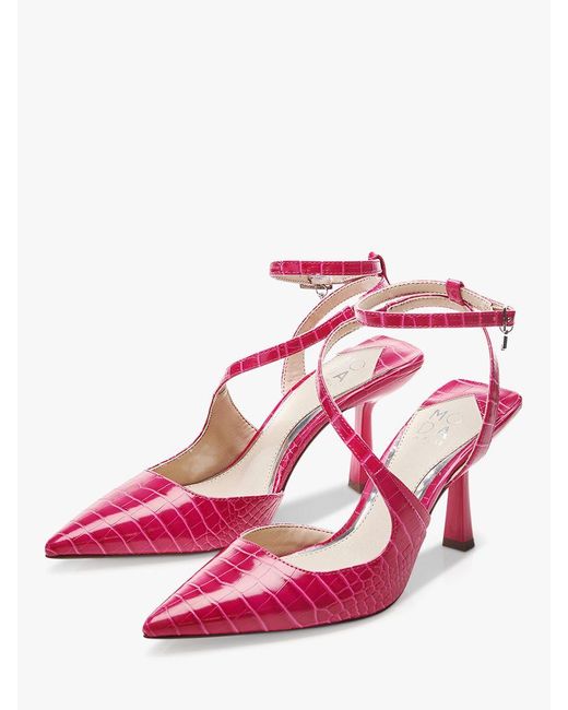 Moda In Pelle Pink Cyanna Slingback Court Shoes