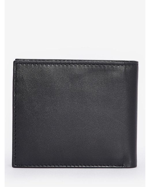 Barbour Black Cairnell Wallet & Cardholder Gift Set for men