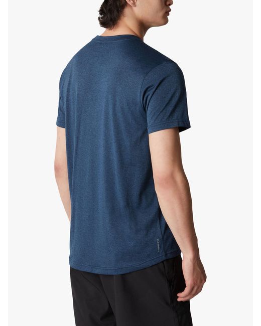 The North Face Blue Reaxion Amp T-shirt for men