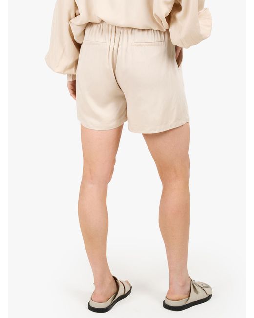 Tutti & Co Natural Adjustable Relaxed Fit Shorts