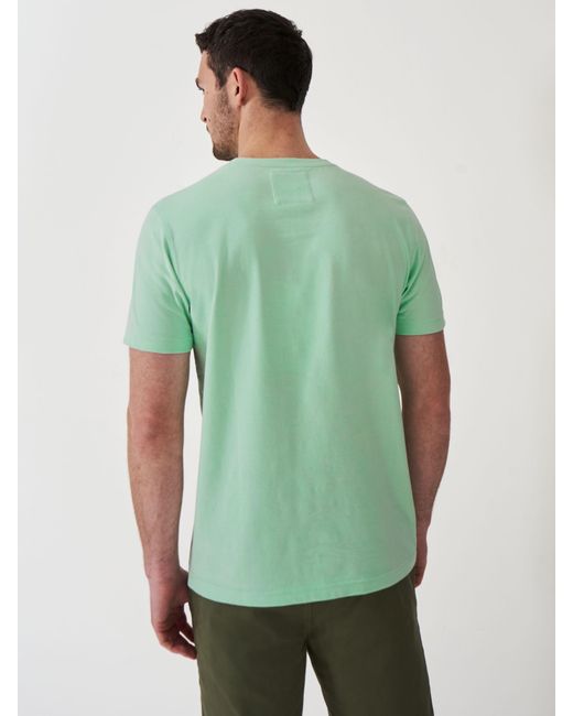Crew Green Crew Neck T-shirt for men