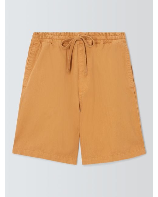 Carhartt Orange Rainer Relaxed Fit Shorts for men