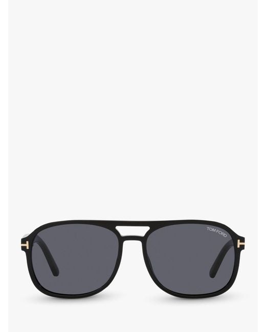 Tom Ford Gray Tf1022 Rosco Square Sunglasses for men