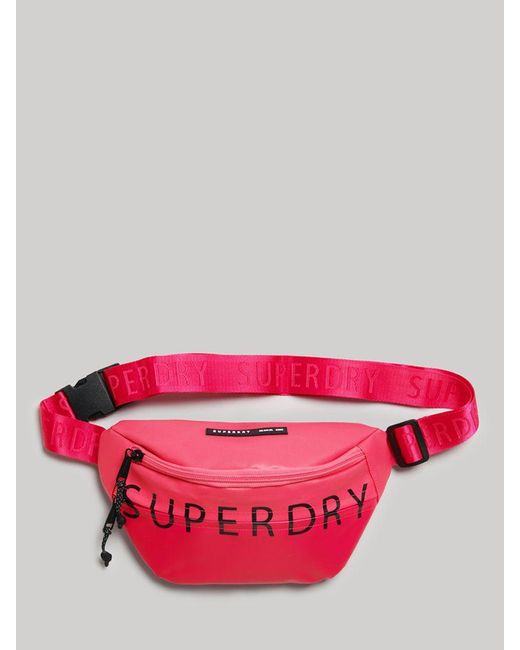 Superdry Pink Logo Bumbag