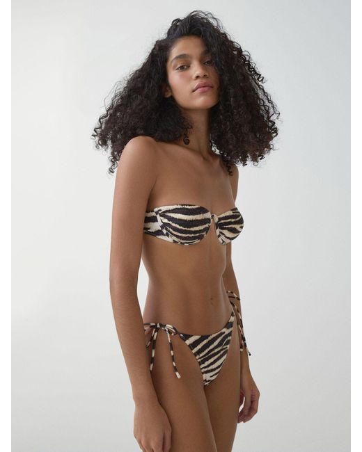 Mango Brown Mermaid Bikini Top