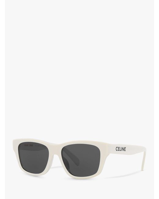 Céline Gray Cl40249u Rectangular Sunglasses for men