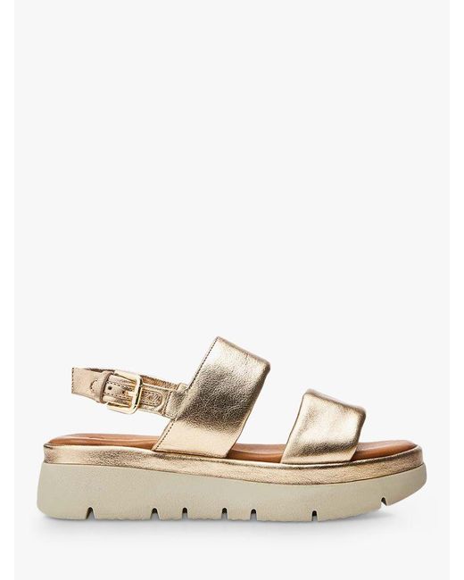 Moda In Pelle Natural Netty Leather Sandals