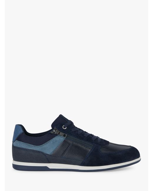 Geox Blue Renan Low Cut Sneakers for men