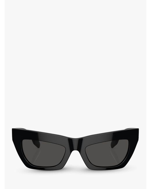 Burberry Black Be4405 Cat's Eye Sunglasses