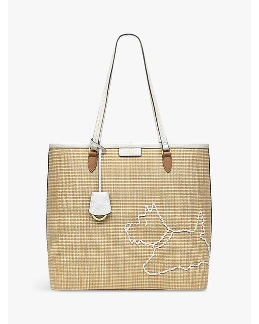 Radley Museum Street Woven Large Open Top Tote Bag in Natural Lyst UK