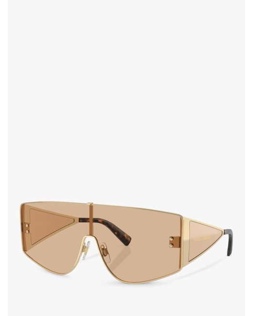 Dolce & Gabbana Natural Dg2305 Irregular Sunglasses for men