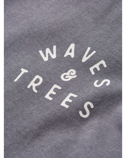 Passenger Gray Penida Waves & Trees T-shirt