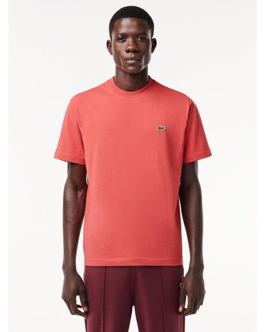 Lacoste Red Core Essential T-shirt for men