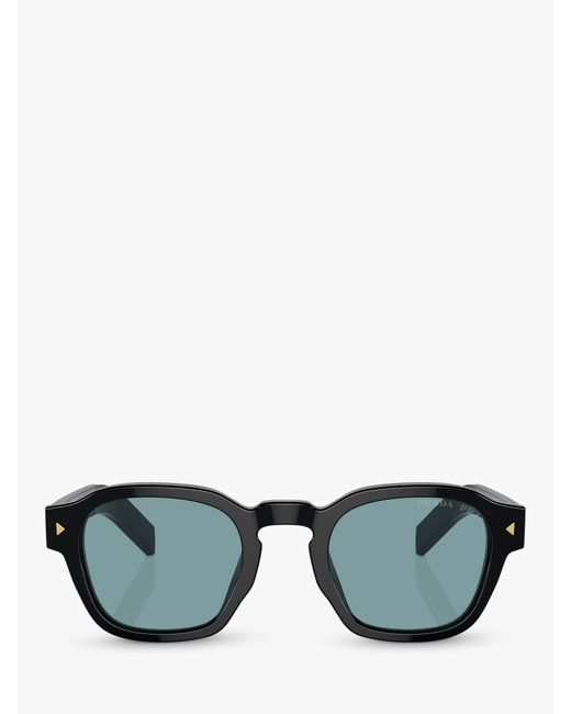 Prada Gray Pr A16s Phantos Polarised Sunglasses for men